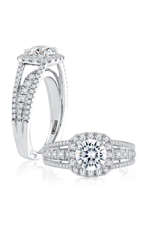A JAFFE DIAMOND SEMI MOUNT