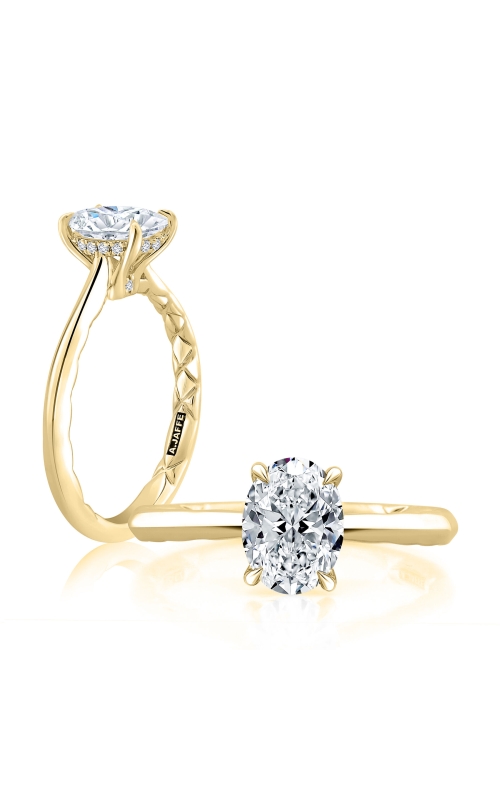 A JAFFE DIAMOND SEMI MOUNT