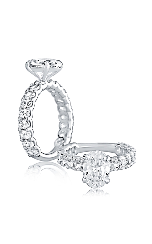 A JAFFE DIAMOND SEMI MOUNT
