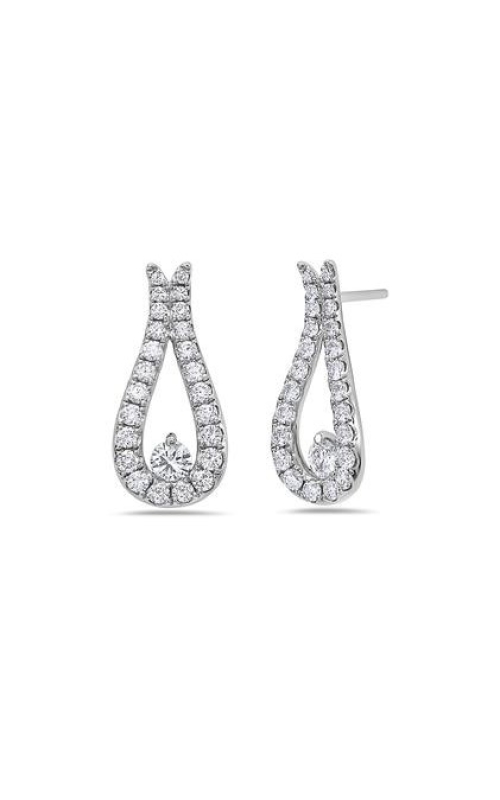 CHARLES KRYPELL DIAMOND TEARDROP EARRINGS 1-9420-WD