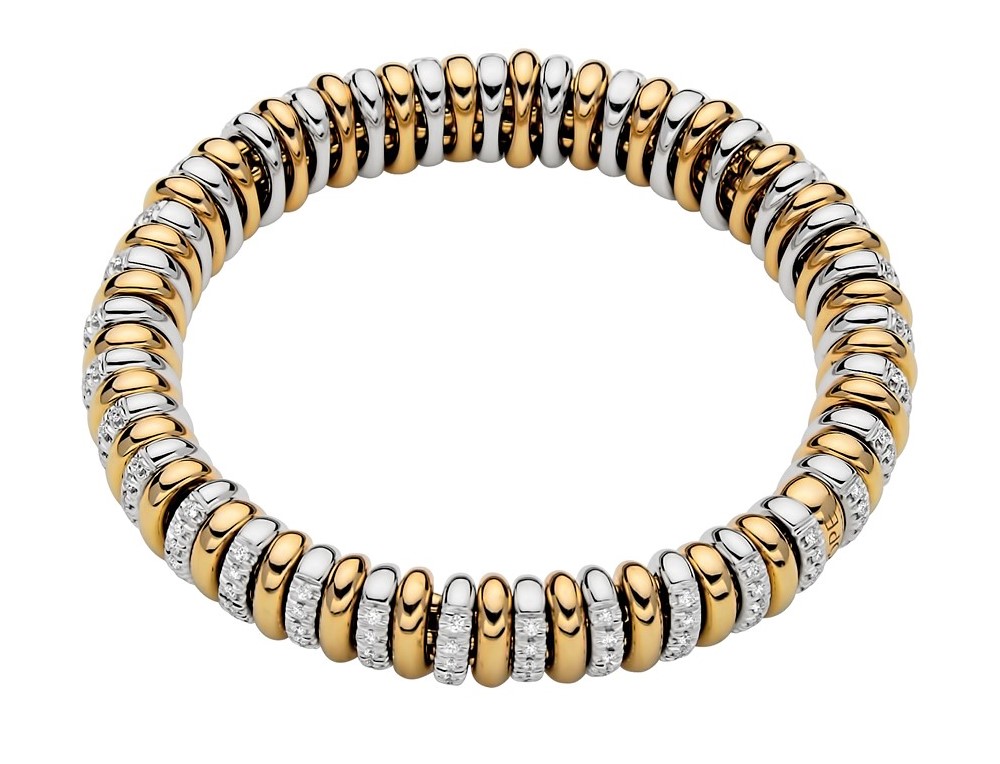 FOPE FLEX'IT BRACELET WITH ETERNITY RONDELS FOPE FLEX'IT BRACELET WITH ETERNITY RONDELS