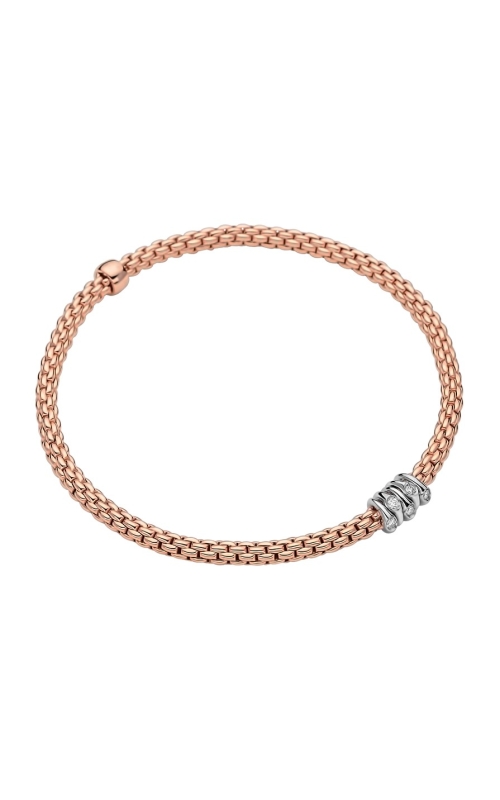 FOPE FLEX'IT BRACELET WITH DIAMOND RONDELS 74608BX_BB_R_XBX_00S