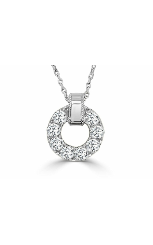 FREDERIC SAGE DIAMOND NEBULA ROUND DROP PENDANT