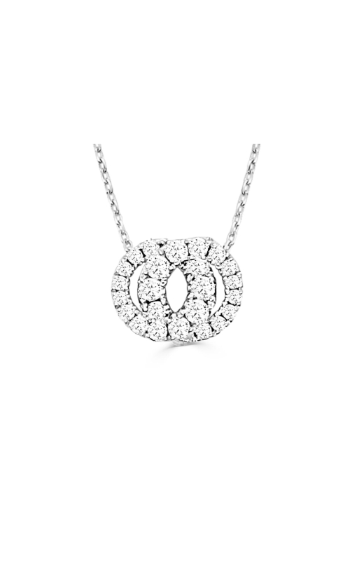 FREDERIC SAGE DIAMOND MINI LOVE HALO SLIDE PENDANT