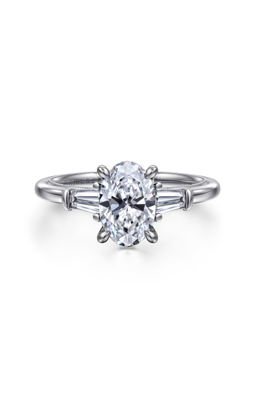 DIAMOND 3-STONE SEMI MOUNT