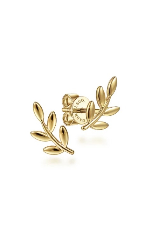 LAUREL BRANCH CLIMBER STUD EARRINGS