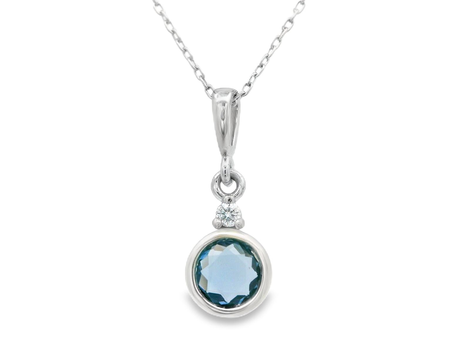 YOGO SAPPHIRE DROP PENDANT YOGO SAPPHIRE DROP PENDANT