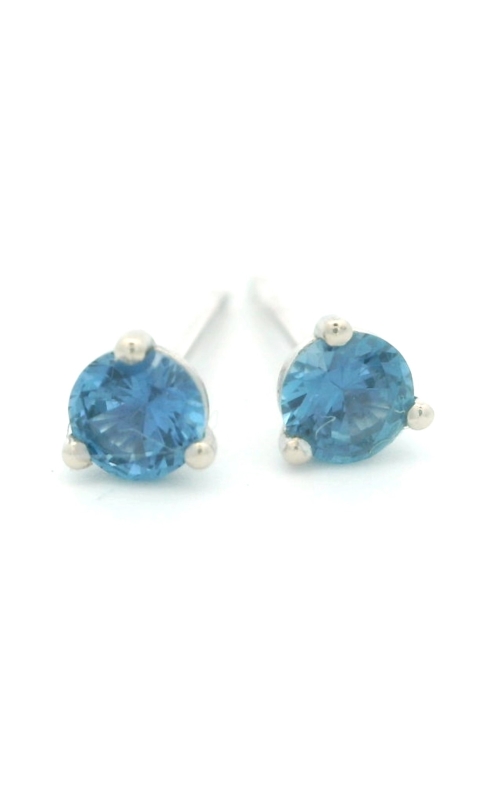 YOGO SAPPHIRE STUD EARRINGS
