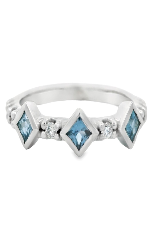 YOGO SAPPHIRE AND DIAMOND BAND
