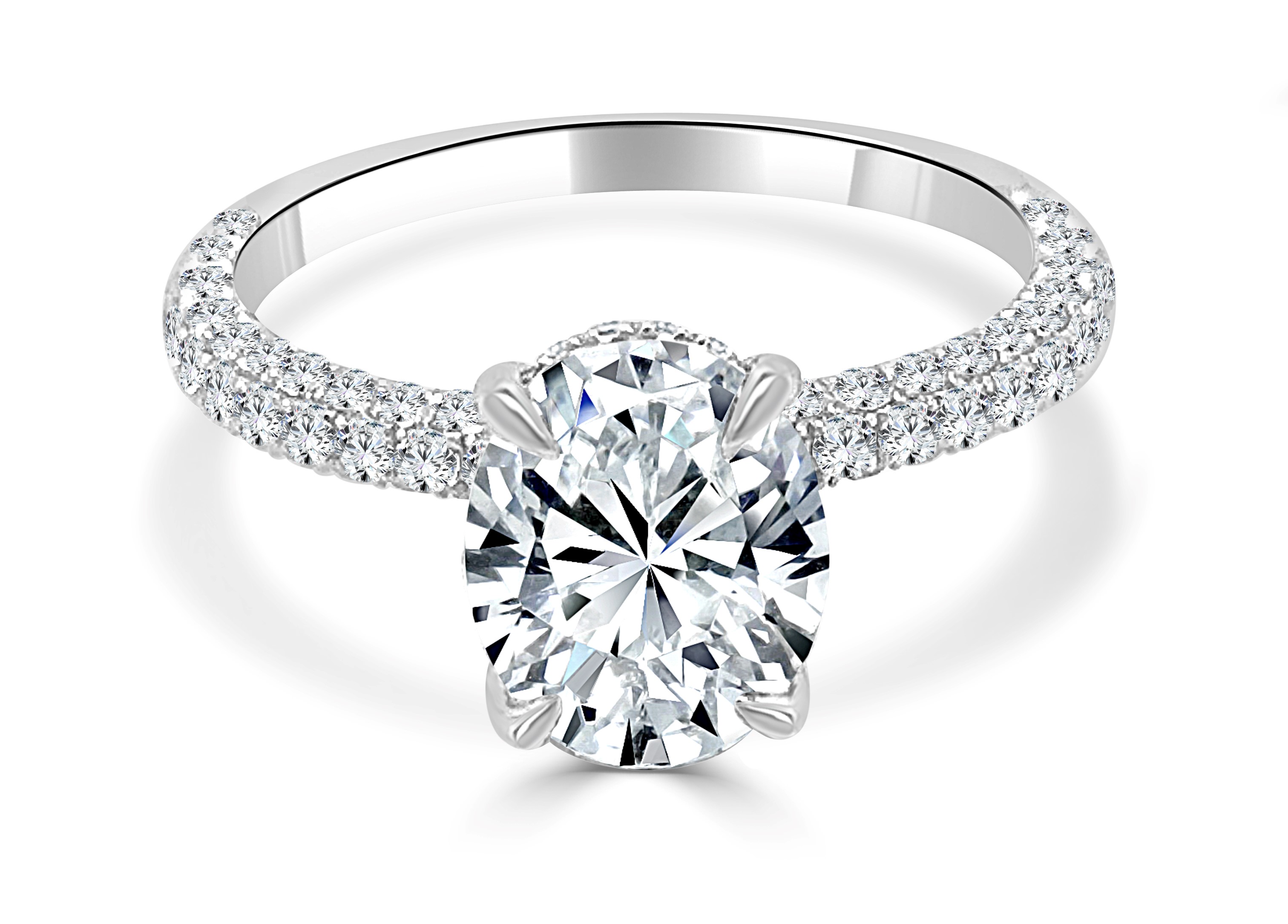 HAYLIE ANN DIAMOND SEMI MOUNT
