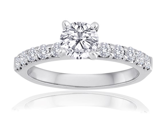 HAYLIE ANN DIAMOND SEMI MOUNT