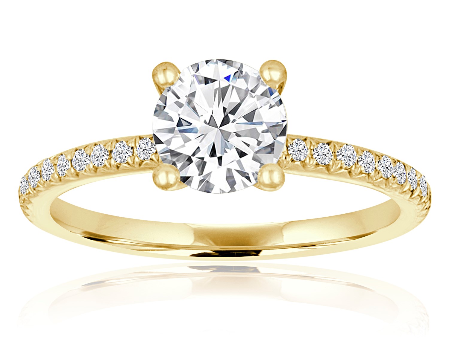 HAYLIE ANN DIAMOND SEMI MOUNT