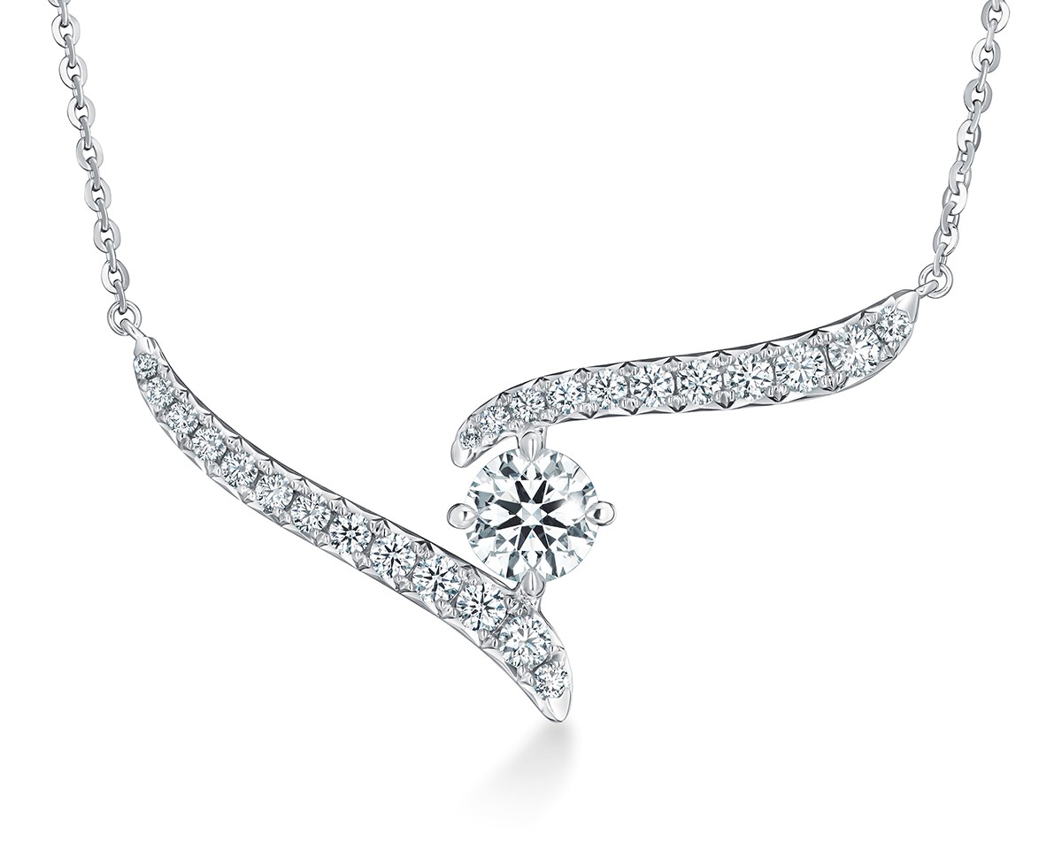 Hearts On Fire Necklace UU26468WGHV0851800 | Gold Smith Gallery