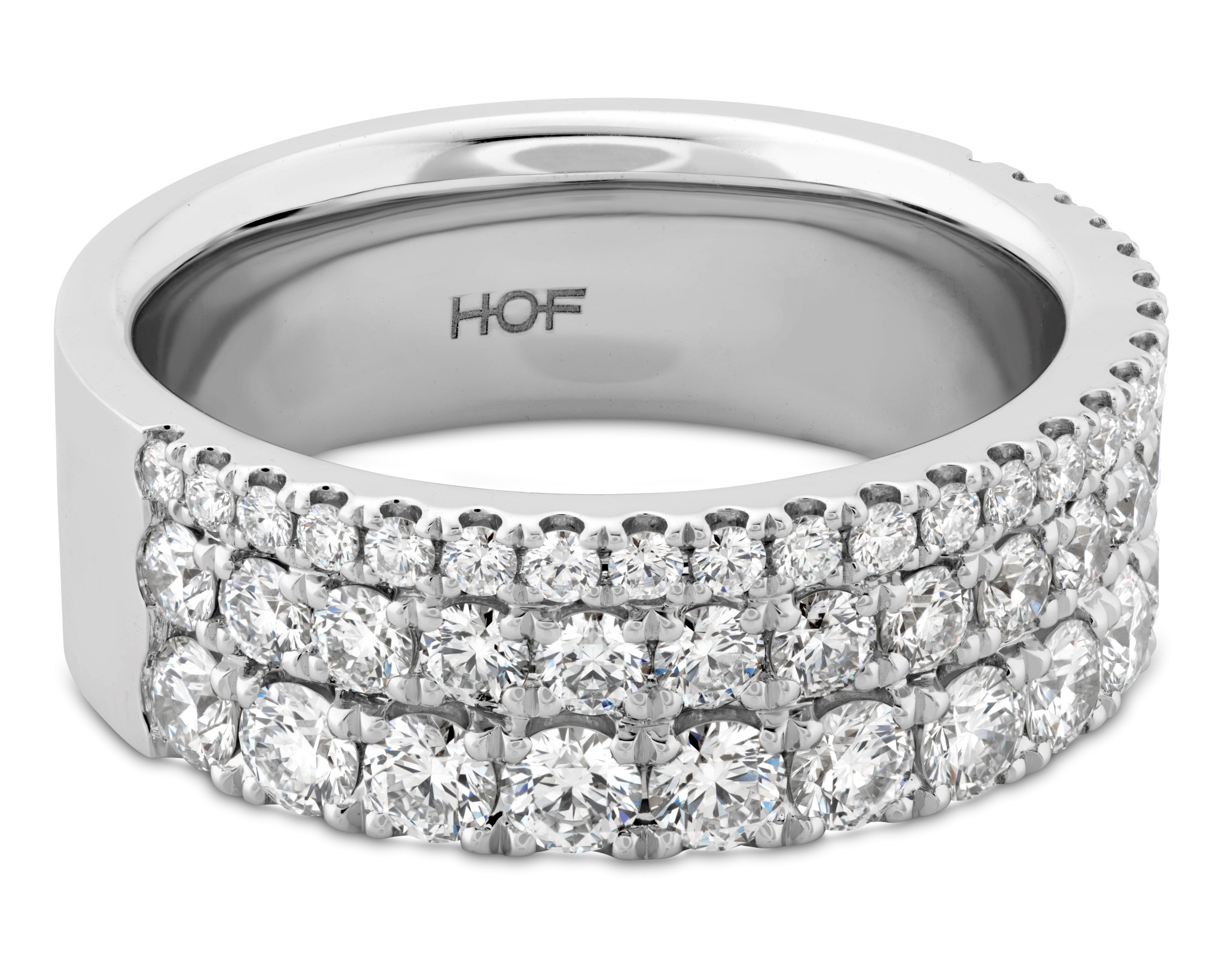 Shop the Hearts On Fire Wedding Band UU24728WGHV1556500 Goldsmith Gallery Jewelers