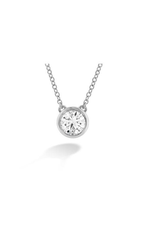1/3CT HEARTS ON FIRE DIAMOND SOLITAIRE STATION NECKLACE