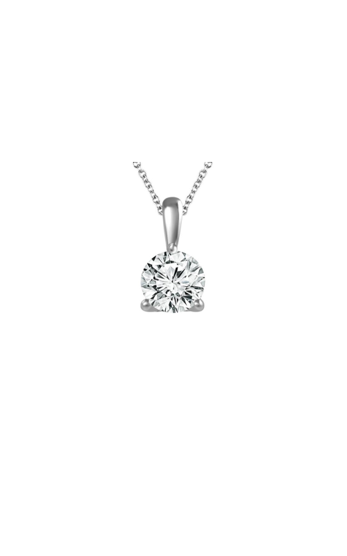 1 1/2CT DIAMOND SOLITAIRE DROP PENDANT