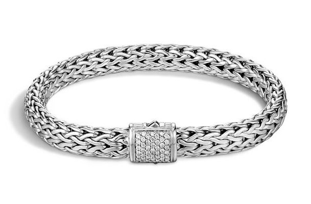 JOHN HARDY DIAMOND CHAIN BRACELET JOHN HARDY DIAMOND CHAIN BRACELET