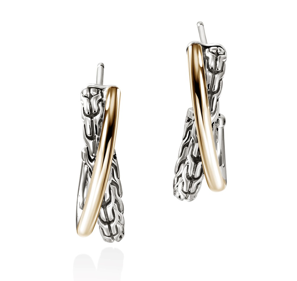 John hardy gold earrings on sale