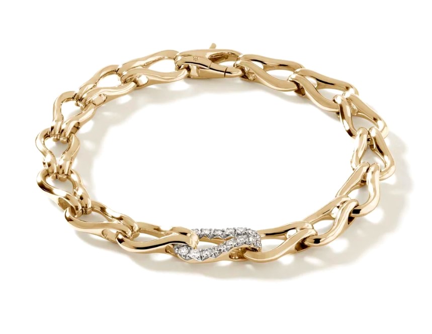 JOHN HARDY DIAMOND LINK BRACELET JOHN HARDY DIAMOND LINK BRACELET