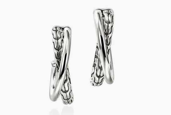 John Hardy Sterling Silver Classic Chain Asymmetrical Link