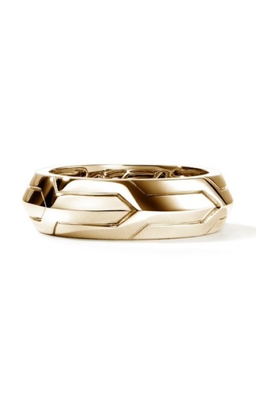 JOHN HARDY CHAIN CARVED BAND