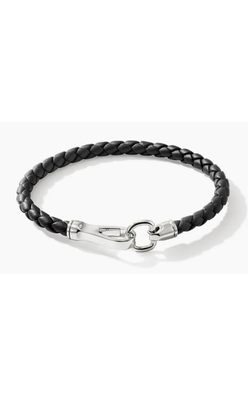 JOHN HARDY WOVEN LEATHER BRACELET