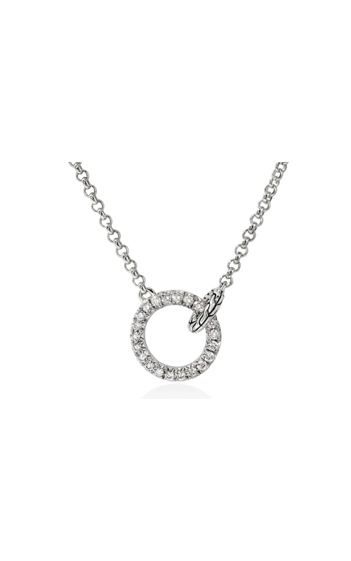 JOHN HARDY DIAMOND INTERLINKING STATION NECKLACE