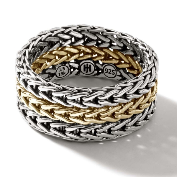 JOHN HARDY RATA 3 ROW CHAIN BAND RZ900949X7