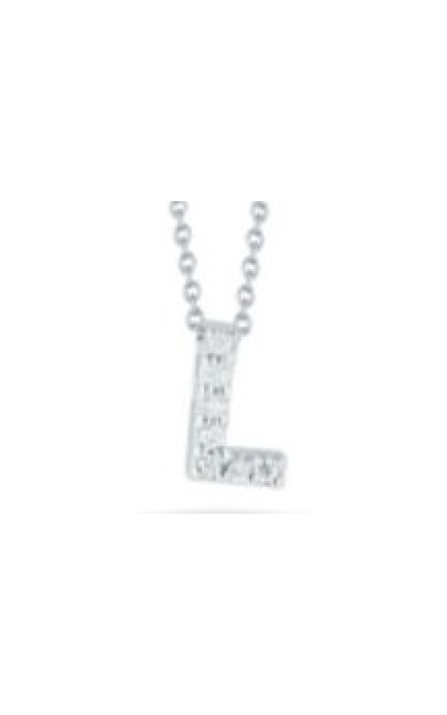 ROBERTO COIN DIAMOND LOVE LETTER SLIDE PENDANT